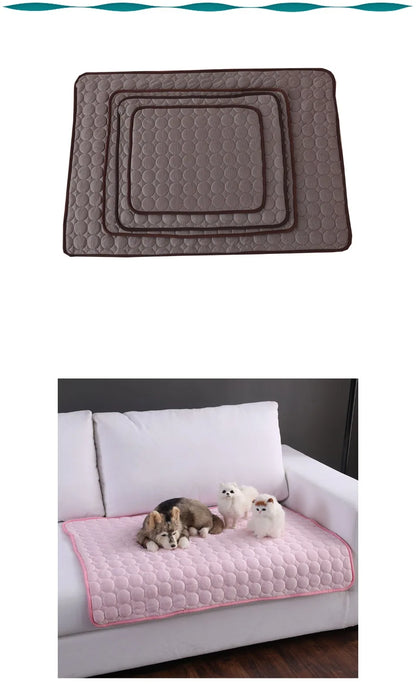 Hundekühlmatte – XL Größe, selbstkühlend & tragbar für große Hunde